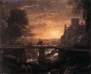 Claude Lorrain Imaginary View of Tivoli dfg oil painting picture wholesale